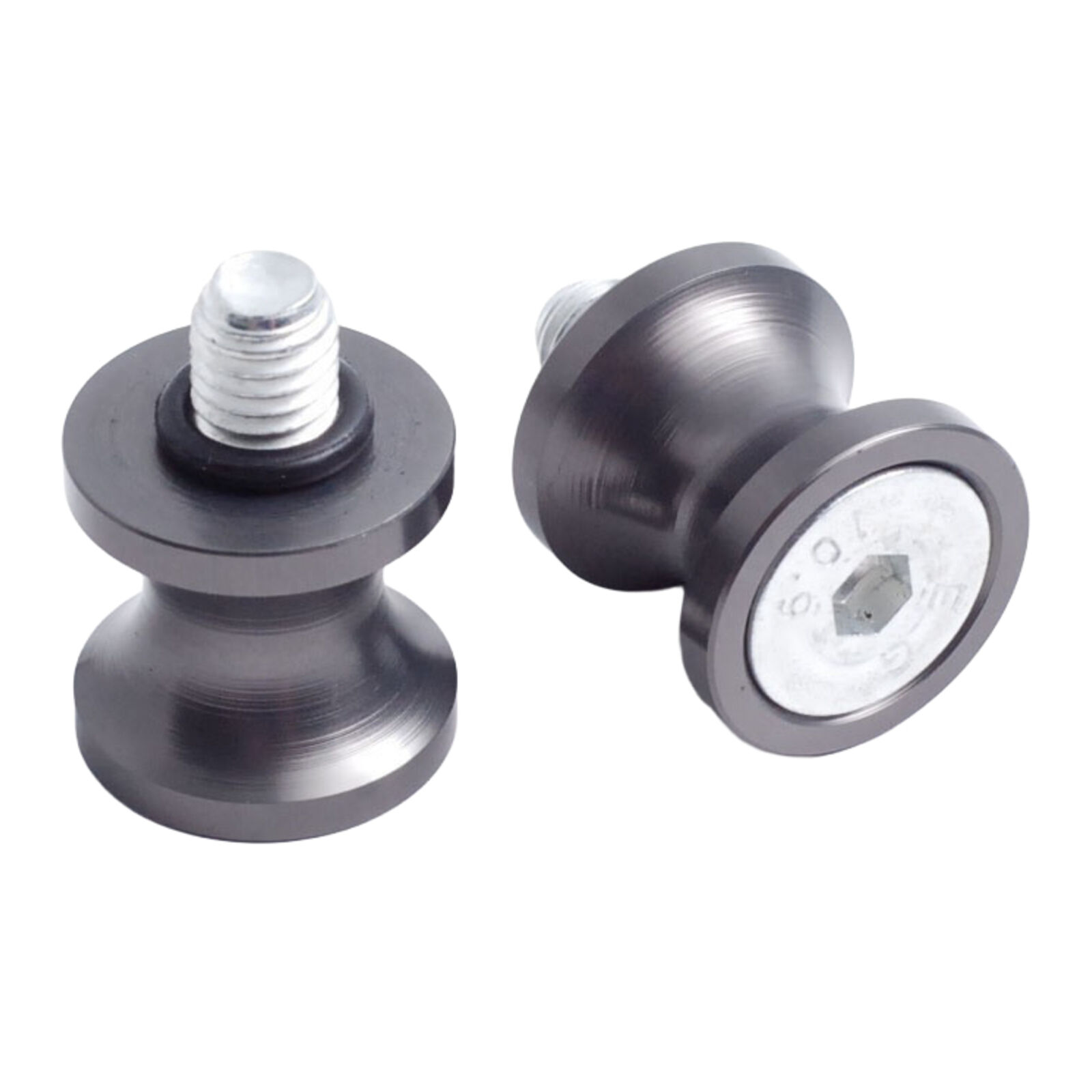 Whites Swingarm Bobbins - Black - 10mm x 1.25mm