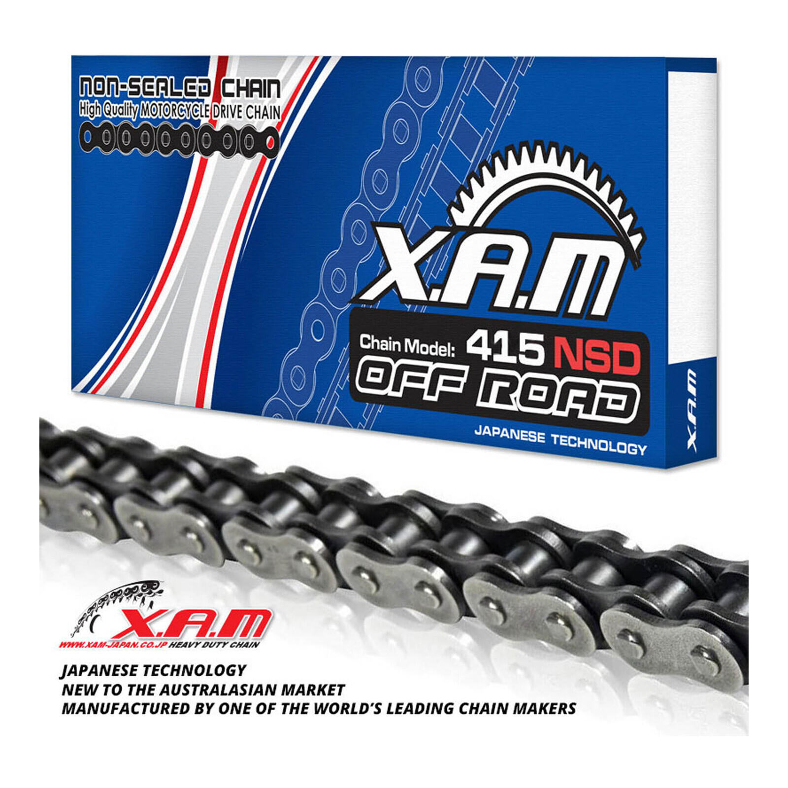 XAM 415NSD Non-Sealed Chain (110L)