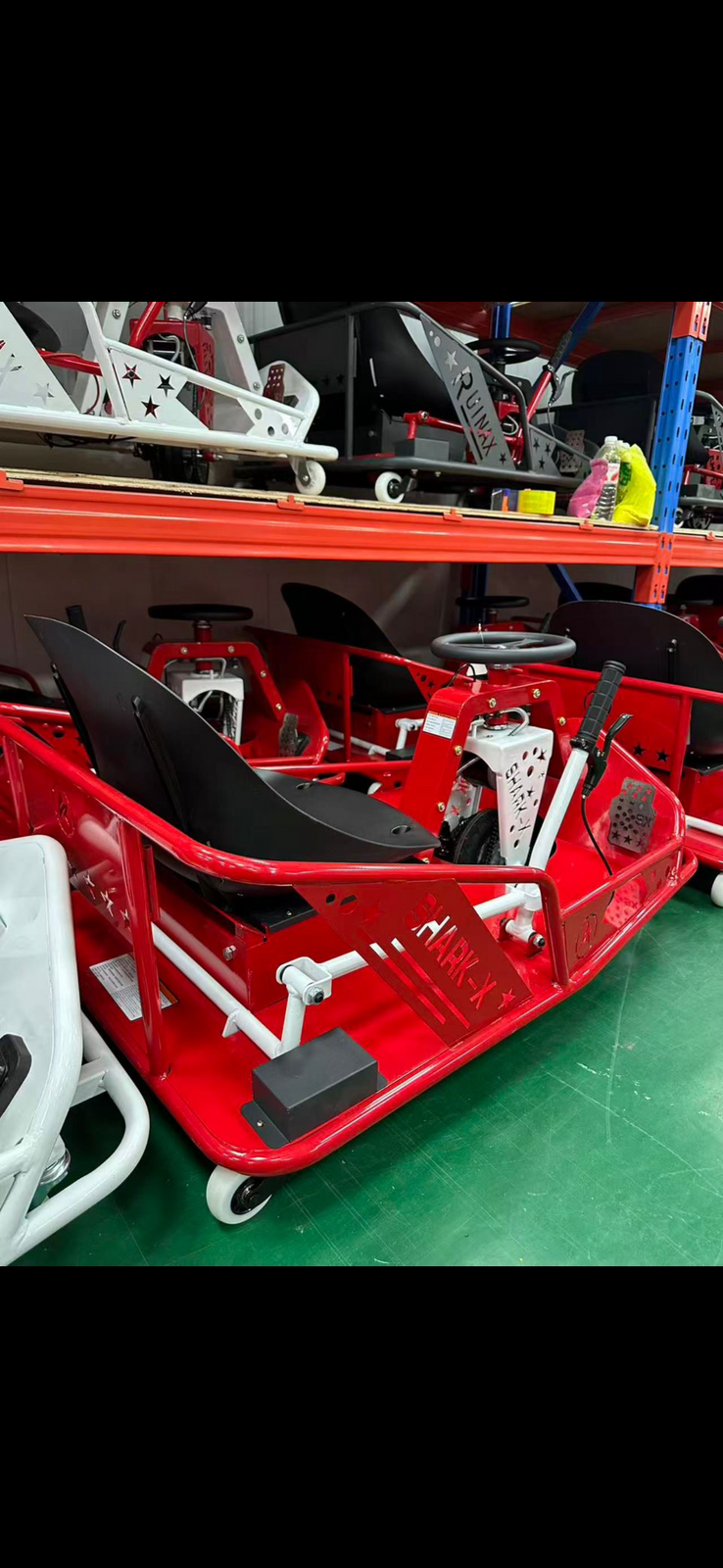 SHARK X DRIFT KART [Colour: Red]