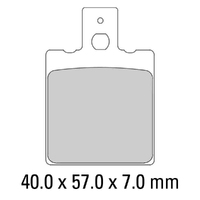 FERODO BRAKE PADS - FDB207EF (PK = 2 PADS) [BQ 10]