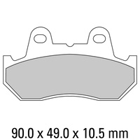 FERODO BRAKE PADS - FDB244EF (PK = 2 Pads) [BQ10]