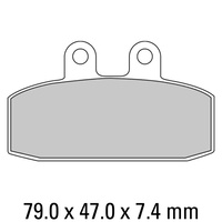 FERODO BRAKE PADS - FDB438EF (PK = 2 Pads) [BQ10]