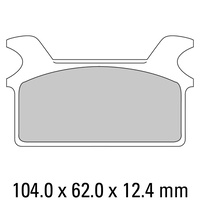 FERODO BRAKE PADS - FDB485P (PK = 2 Pads) [BQ10]