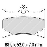 FERODO BRAKE PADS - FDB498P (PK = 2 Pads) [BQ20]