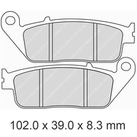 FERODO BRAKE PADS - FDB570EF (PK = 2 Pads) [BQ10]