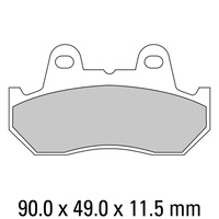 FERODO BRAKE PADS - FDB665P (PK = 2 Pads) [BQ20]