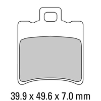 FERODO BRAKE PADS - FDB680EF (PK=2 Pads) [BQ10]