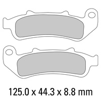 FERODO BRAKE PADS - FDB2002ST (PK = 2 Pads) [BQ25]