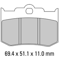 FERODO BRAKE PADS - FDB2041P (PK = 2 Pads) [BQ25]