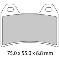 FERODO BRAKE PADS - FDB2042ST (PK = 2 Pads) [BQ25]