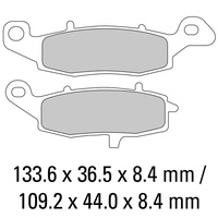 FERODO BRAKE PADS - FDB2048P (PK = 2 Pads) [BQ25]