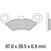 FERODO BRAKE PADS - FDB2055SG (PK = 2 Pads) [BQ25]