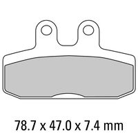 FERODO BRAKE PADS - FDB2060AG (PK = 2 Pads) [BQ20]