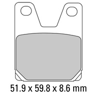 FERODO BRAKE PADS - FDB2084P (PK = 2 Pads) [BQ25]