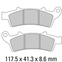 FERODO BRAKE PADS - FDB2105EF (PK = 2 Pads) [BQ10]