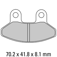 FERODO BRAKE PADS - FDB2108EF (PK = 2 Pads) [BQ10]