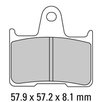 FERODO BRAKE PADS - FDB2111P (PK = 2 Pads) [BQ25]