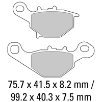 FERODO BRAKE PADS : FDB2133EF (PK=2 Pads) [BQ10]  [NEW1908]