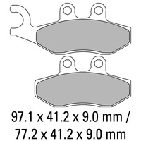 FERODO BRAKE PADS - FDB2142EF (PK = 2 Pads) [BQ10]