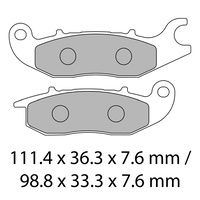 FERODO BRAKE PADS - FDB2169EF (PK = 2 Pads) [BQ10]