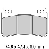 FERODO BRAKE PADS - FDB2181XRAC (PK = 2 Pads) [BQ25] - [RACE&T/DAY]