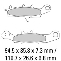 FERODO BRAKE PADS - FDB2188SG (PK = 2 Pads) [BQ25]