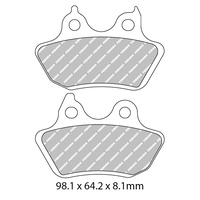 FERODO BRAKE PADS - FDB2202P (PK = 2 Pads) [BQ20] **