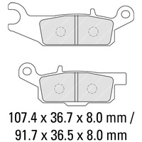 FERODO BRAKE PADS - FDB2230SG (PK = 2 Pads) [BQ25]