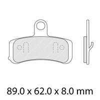 FERODO BRAKE PADS - FDB2250ST (PK = 2 Pads) [BQ16]