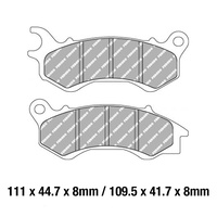 FERODO BRAKE PADS - FDB2256EF (PK = 2 Pads) [BQ10]