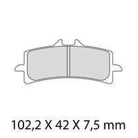 FERODO BRAKE PADS - FDB2260ST (PK = 2 Pads) [BQ25]