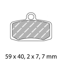 FERODO BRAKE PADS - FDB2262SG (PK = 2 Pads) [BQ20]