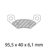 FERODO BRAKE PADS - FDB2272SG (PK = 2 Pads) [BQ25]