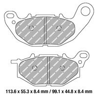 FERODO BRAKE PADS - FDB2280ST (PK = 2 Pads) [BQ25]