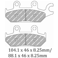 FERODO BRAKE PADS - FDB2301SG (PK = 2 Pads) [BQ20]