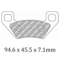 FERODO BRAKE PADS - FDB2303SG (PK = 2 Pads) [BQ25]