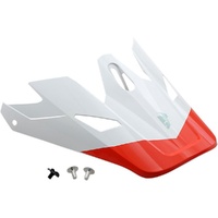 Thor Replacement Visor Peak for Sector Youth Helmets Bomber White/Red
