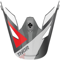 Thor Replacement Visor Peak for Sector Youth Helmets Blade Charcoal/White