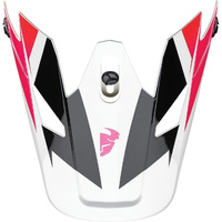 Thor Replacement Visor Peak for Sector Helmets Fader Orange/Magneta