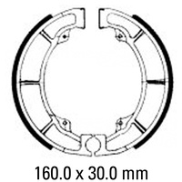 FERODO BRAKE SHOE SET - FSB718