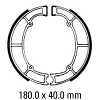 FERODO BRAKE SHOE SET - FSB719