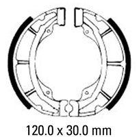 FERODO BRAKE SHOE SET - FSB729