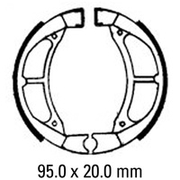 FERODO BRAKE SHOE SET - FSB739