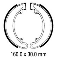 FERODO BRAKE SHOE SET - FSB742