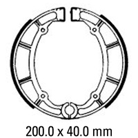 FERODO BRAKE SHOE SET - FSB765