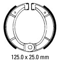 FERODO BRAKE SHOE SET - FSB807