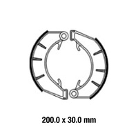 FERODO BRAKE SHOE SET - FSB923 [NORTON F - 200 X 30MM]