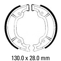 FERODO BRAKE SHOE SET - FSB947A [ECO FRICTION] [BQ10]