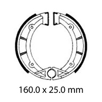 FERODO BRAKE SHOE SET - FSB961