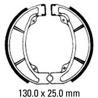 FERODO BRAKE SHOE SET - FSB963A [ECO FRICTION] [BQ10]